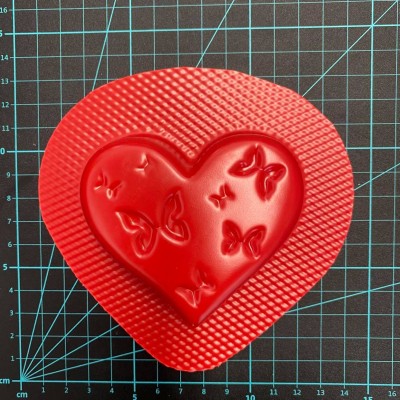 Butterfly Heart Bath Bomb Mould 